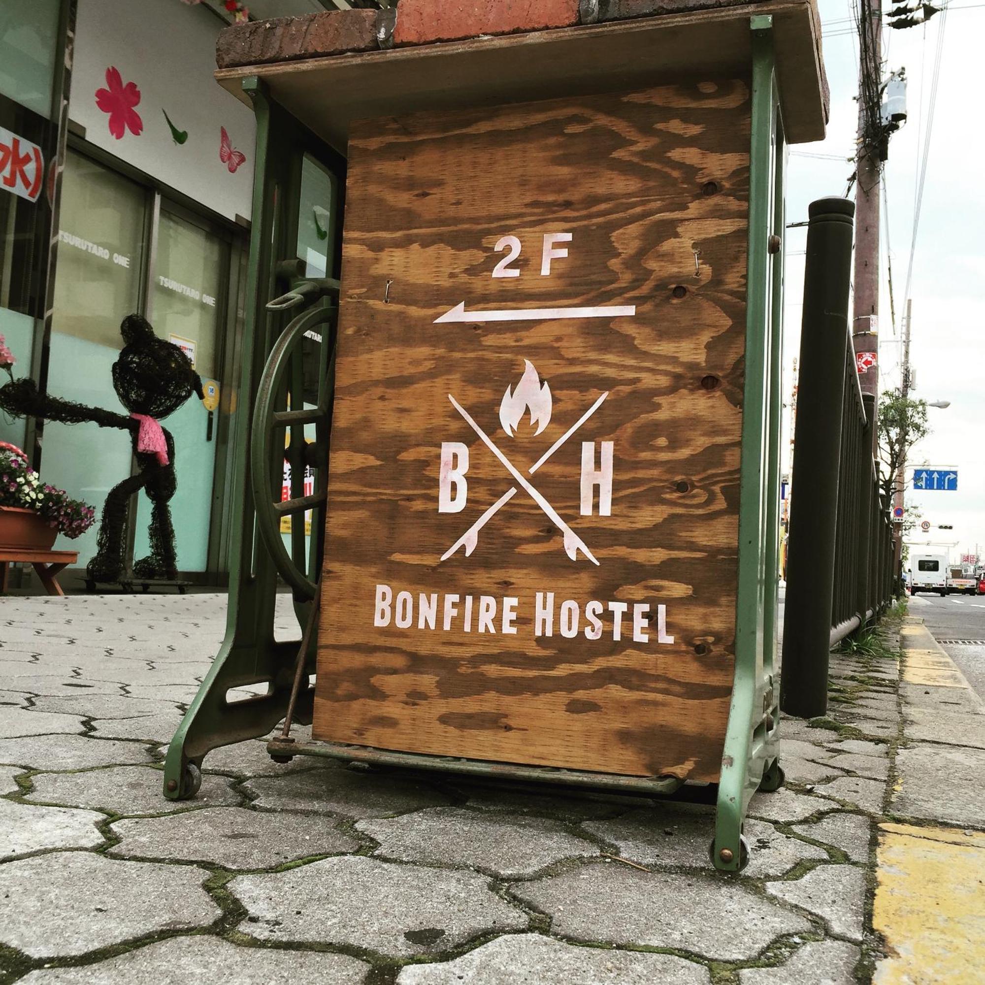 Bonfire Hostel Ōsaka Exterior foto